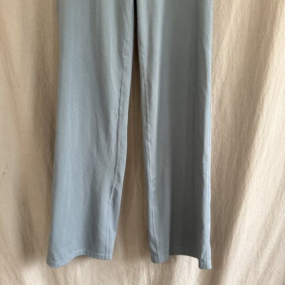 Gaiam‎ OM High Rise Bootcut Yoga Pants Blue Athleisure Y2K Women’s Size Large - Picture 3 of 13